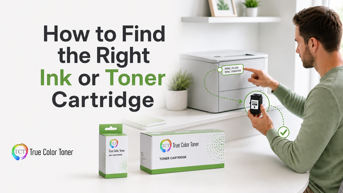 How to Find the Right Ink or Toner Cartridge