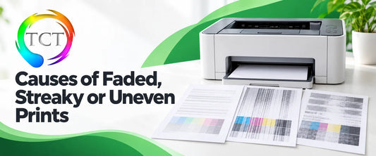 Causes of Faded, Streaky or Uneven Prints