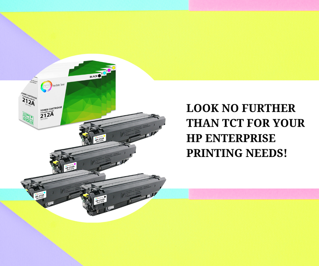 New Release: Compatible 212A/212X Cartridges for Your HP Color Laserjet Enterprise