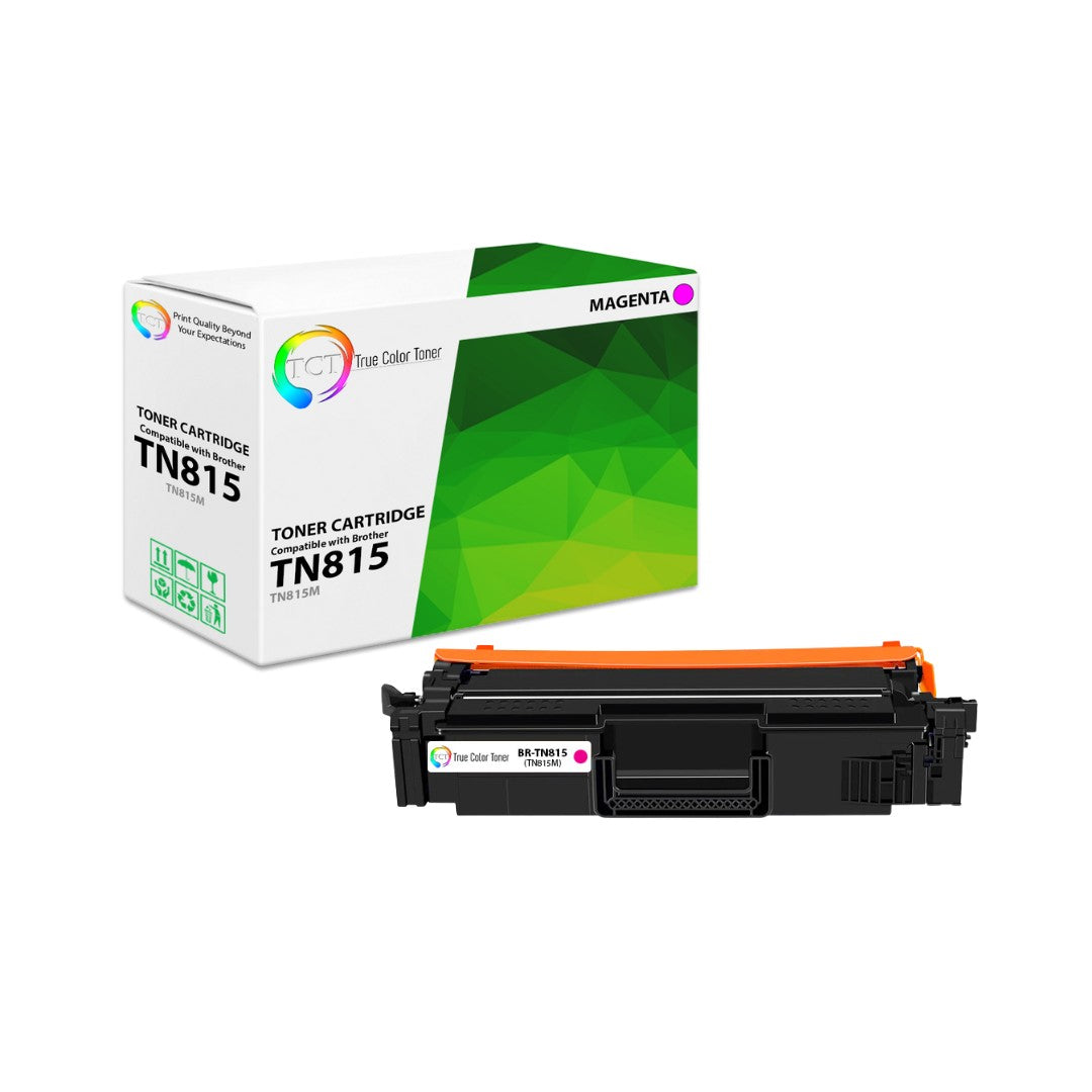 TCT Compatible Toner HY Cartridge Replacement for the Brother TN-815 Series - 1 Pack Magenta