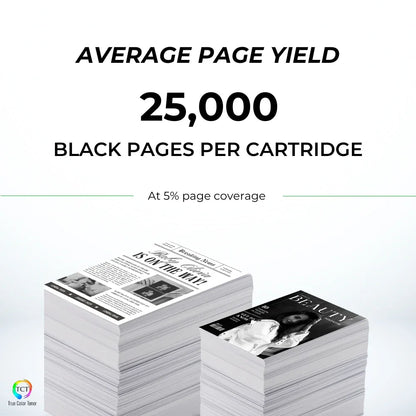 TCT TN925 Black Toner Cartridge – Compatible Replacement for Brother HL-L6415DWT HL-L6415DW MFC-L6915DW (25,000 Pages) - True Color Toner