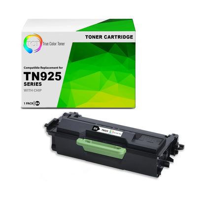 TCT TN925 Black Toner Cartridge – Compatible Replacement for Brother HL-L6415DWT HL-L6415DW MFC-L6915DW (25,000 Pages) - True Color Toner