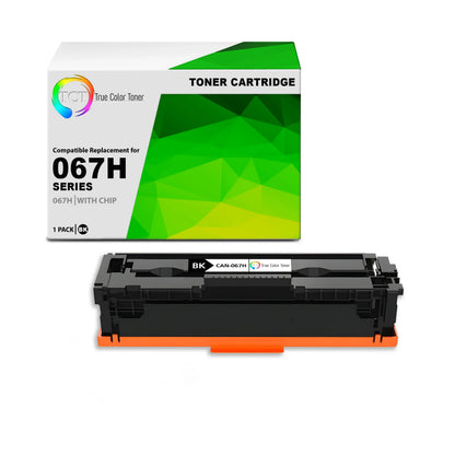 TCT 067H Black Toner Cartridge - Premium Compatible Replacement for Canon 067H 5106C001 Black High Yield - True Color Toner