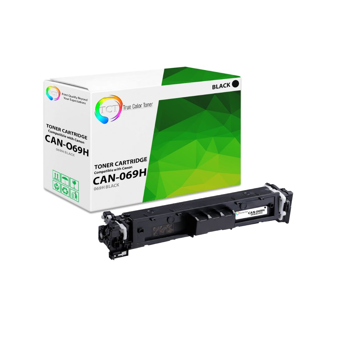 TCT Compatible Toner HY Cartridge Replacement for the Canon 069H Series - 1 Pack Black