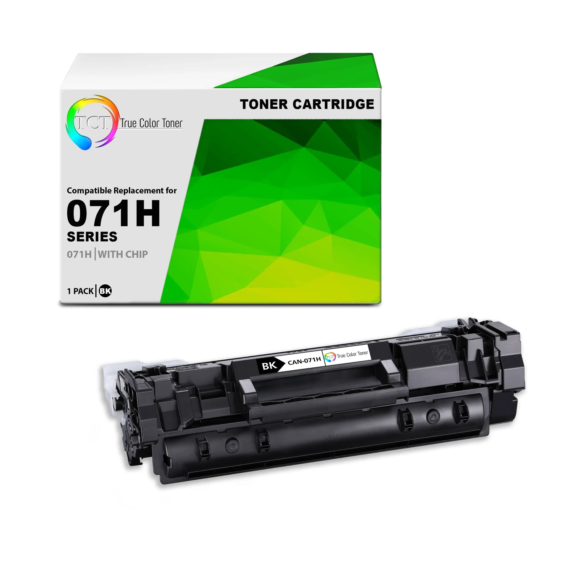 TCT 071H Toner Cartridge - Premium Compatible Replacement for Canon 071H 5646C001 High Yield - True Color Toner