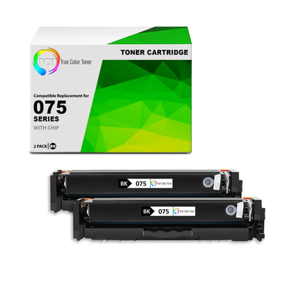 TCT 075 Toner Cartridge 2-Pack – Compatible Replacement for Canon imageCLASS MF662Cdw MF663Cdw MF665Cdw LBP646Cdw LBP647Cdw Printers - True Color Toner