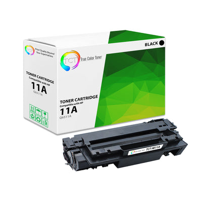 TCT Compatible Toner Cartridge Replacement for the HP 11A Series - 1 Pack Black