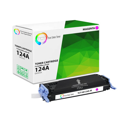 TCT Compatible Toner Cartridge Replacement for the HP 124A Series - 1 Pack Magenta