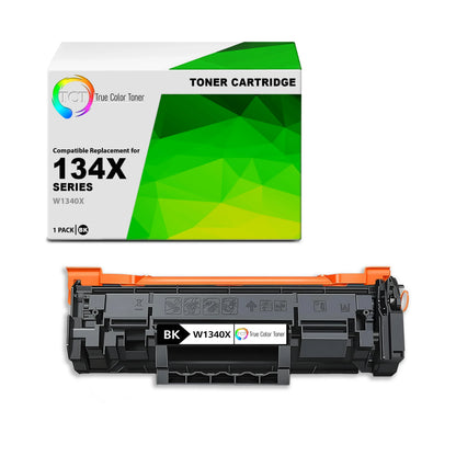 TCT 134X Toner Cartridge - Premium Compatible Replacement for HP 134X W1340X Black High Yield - Not currently compatible with "-e" printers - True Color Toner