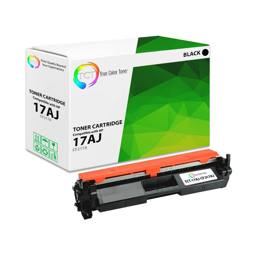 TCT Compatible Jumbo Toner Cartridge Replacement for the HP 17AJ Series - 1 Pack Black