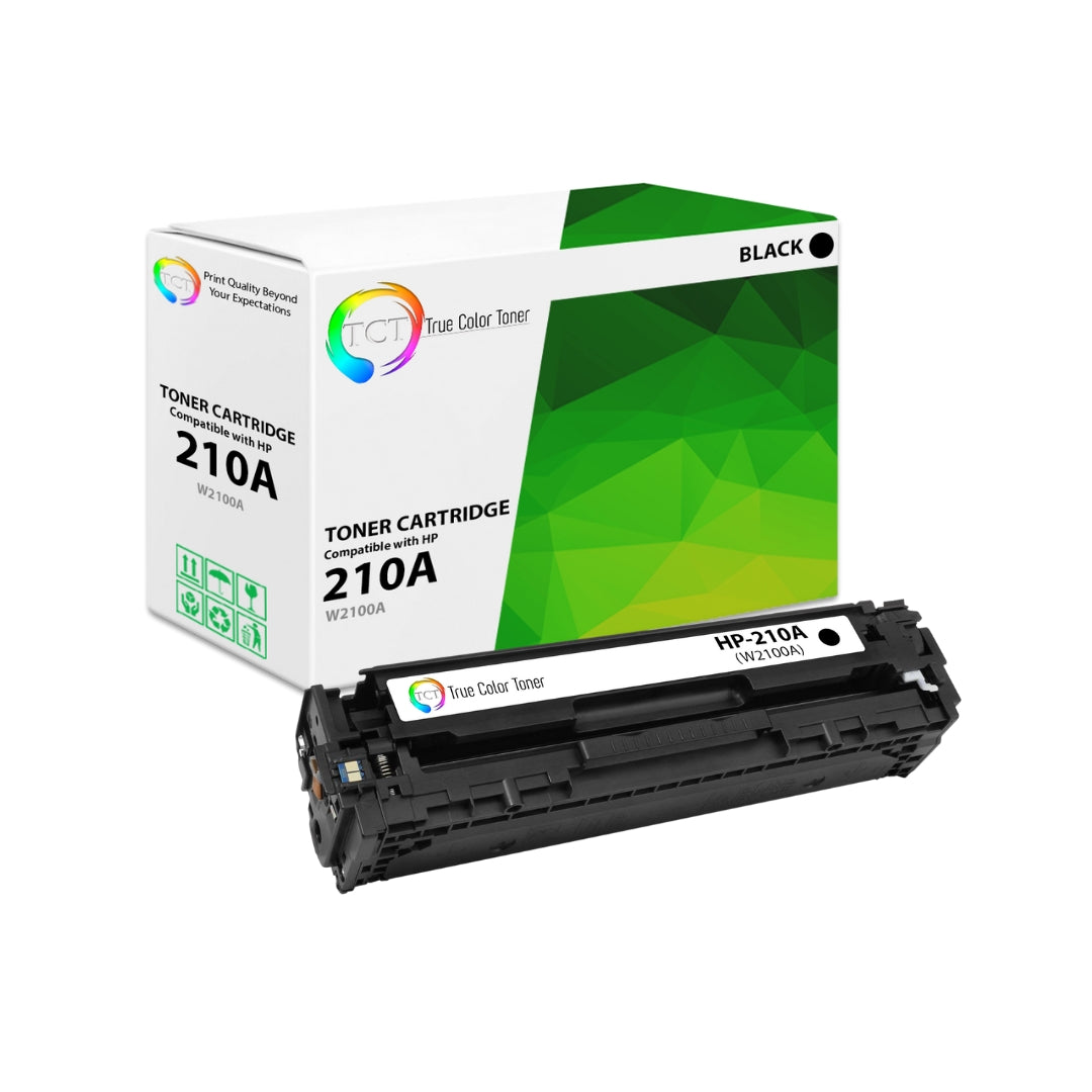 TCT Compatible Toner Cartridge Replacement for the HP 210A Series - 1 Pack Black
