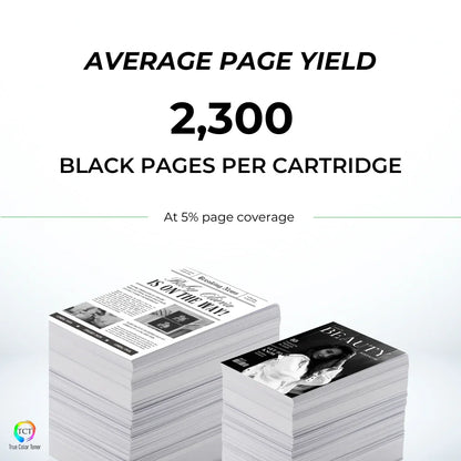 TCT 410A Black Toner Cartridge - TAA Compliant Compatible Replacement for HP 410A CF410A - True Color Toner