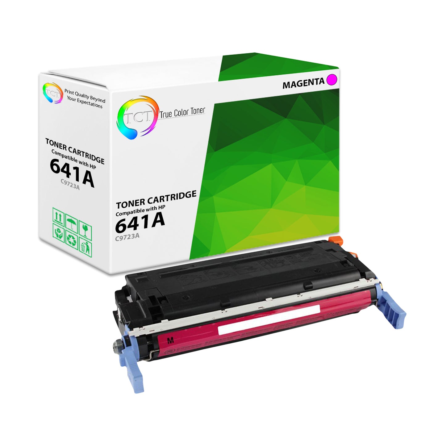 TCT Compatible Toner Cartridge Replacement for the HP 641A Series - 1 Pack Magenta