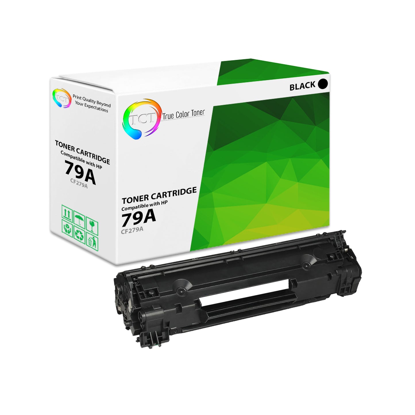 TCT Compatible Toner Cartridge Replacement for the HP 79A Series - 1 Pack Black