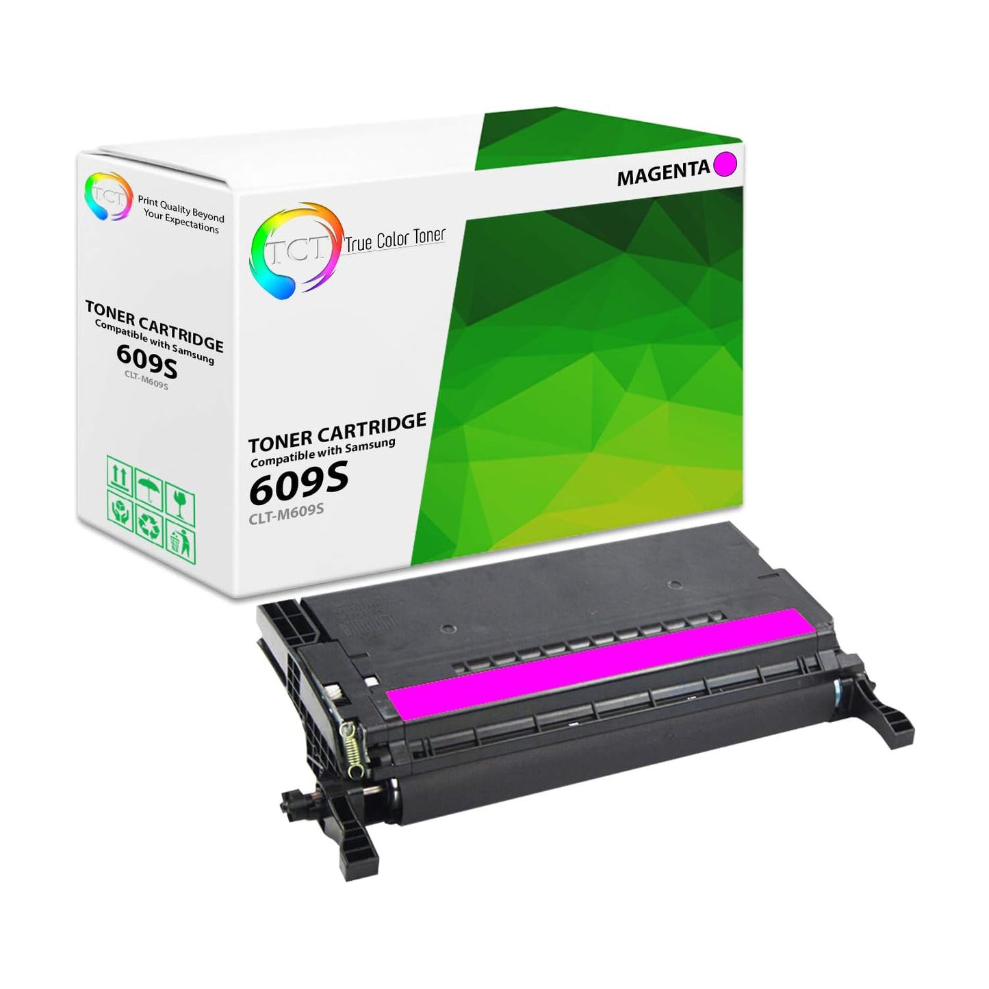 TCT Compatible Toner Cartridge Replacement for the Samsung CLT-609S Series - 1 Pack Magenta