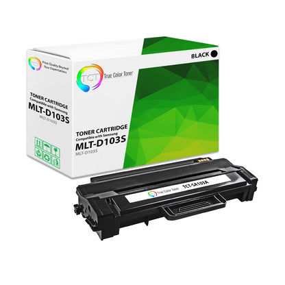 TCT Compatible Toner Cartridge Replacement for the Samsung MLTD103S Series - 1 Pack Black